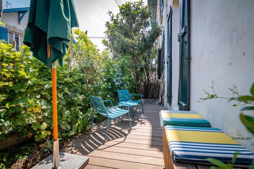 Côte des Basques, terrasse, confort et qualité Biarritz Exterior foto